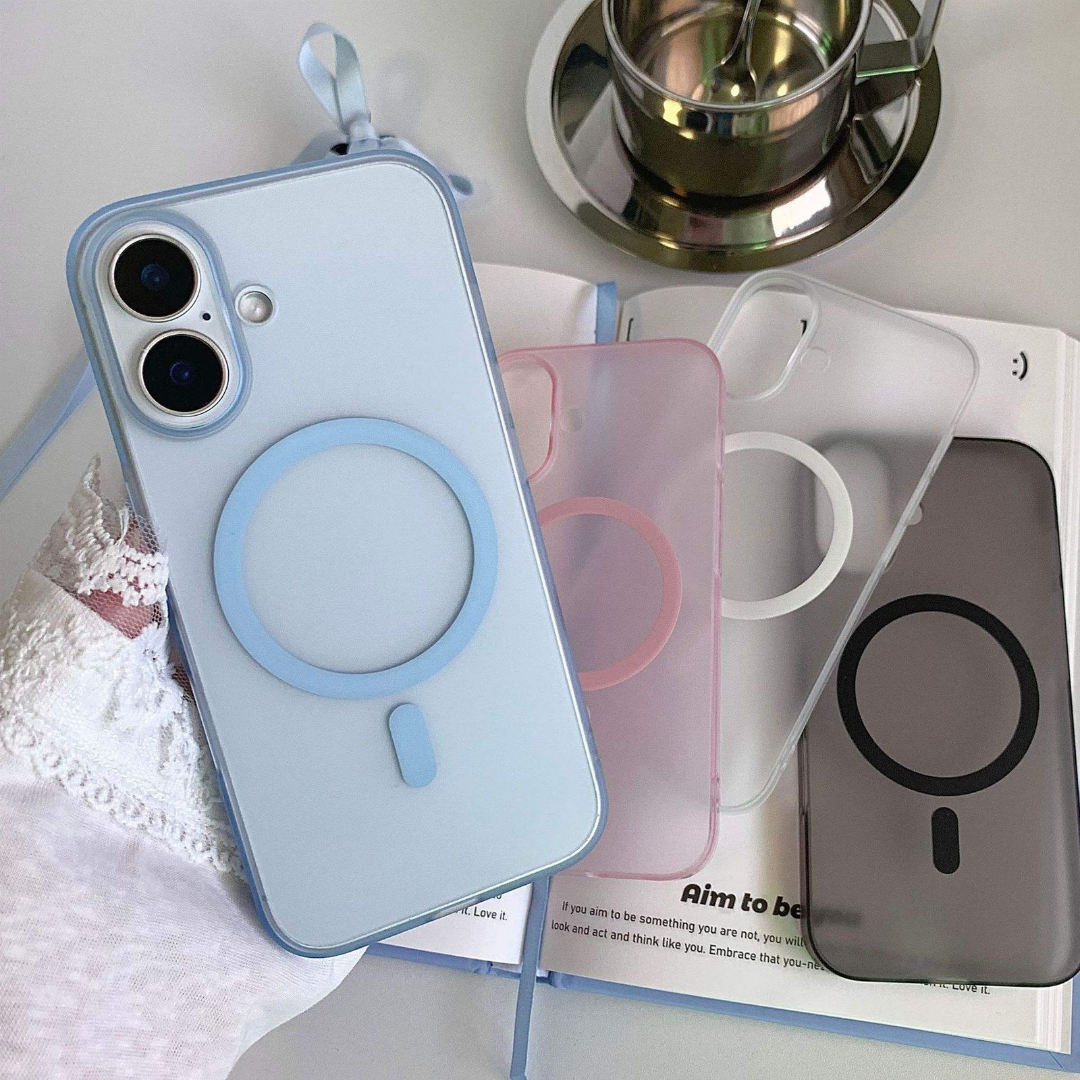 Premium Paper Texture MagSafe Case - iPhone 16e