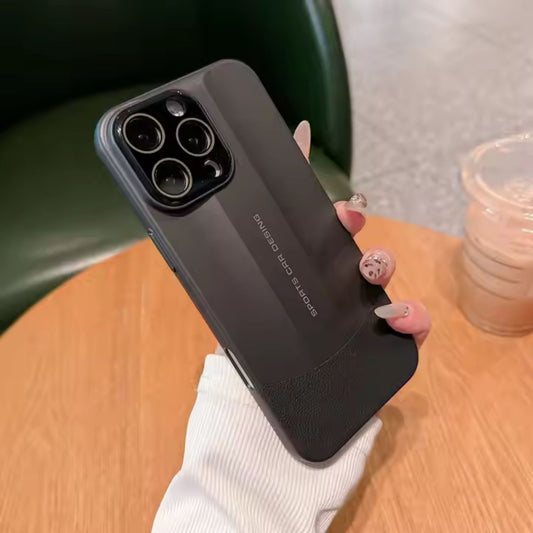 Luxury Matte iPhone Case 🚗 | Sports Car Inspired Design with Rugged Protection