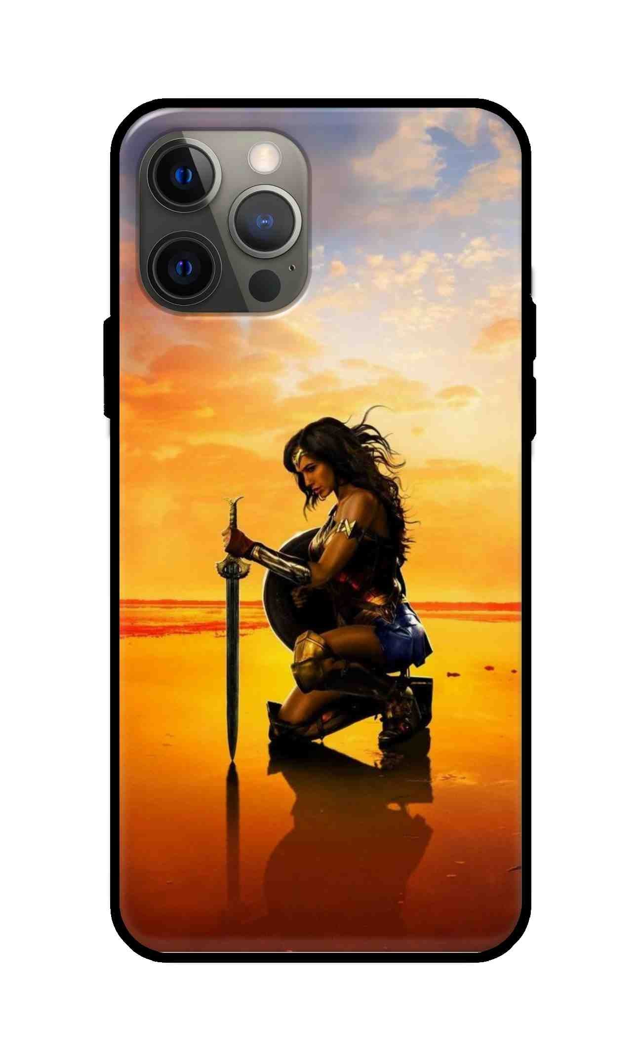 Wonder women Glass back cover