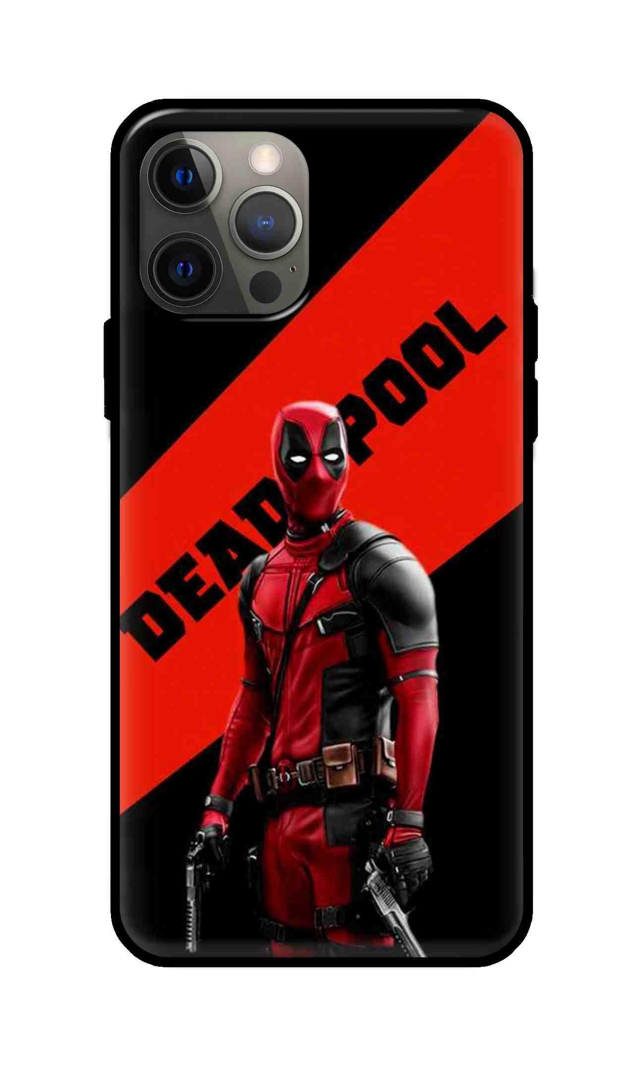 Deadpool Glass back cover