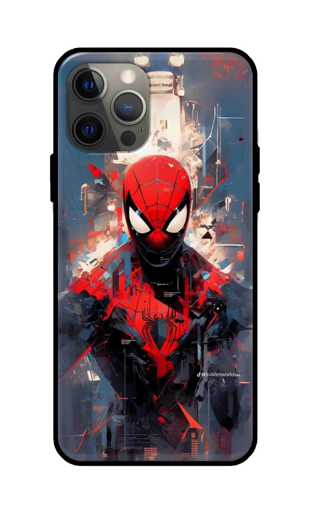 Spiderman Glass back cover