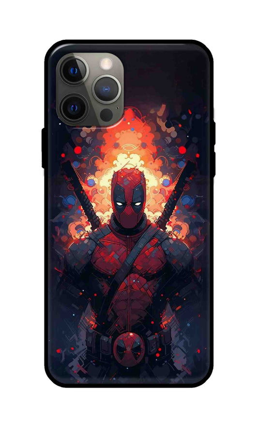 Deadpool Glass back cover