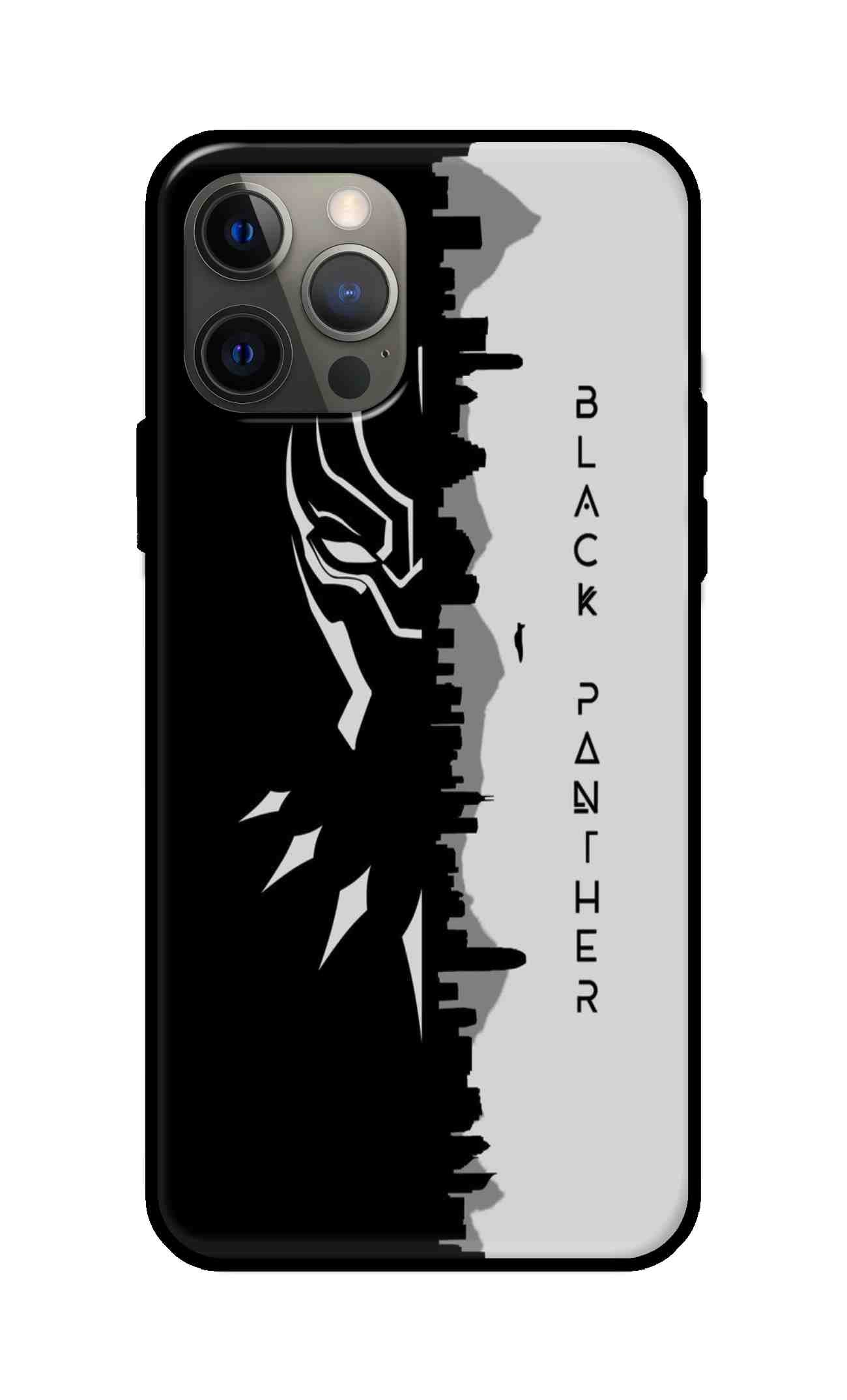 Black Panther Glass back cover