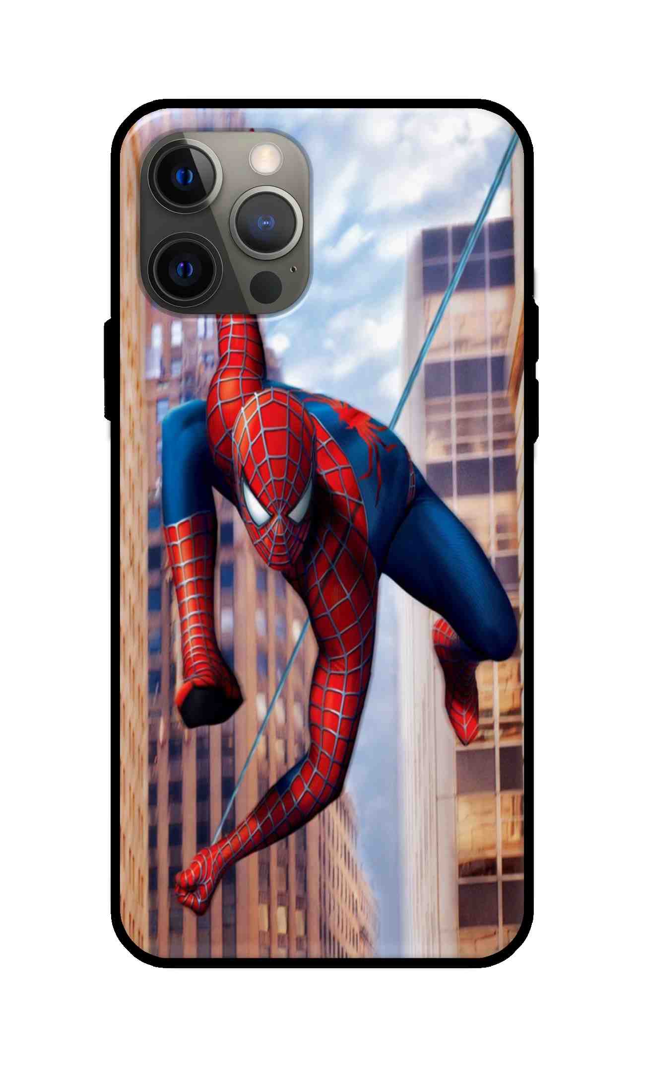 Spiderman Glass back cover