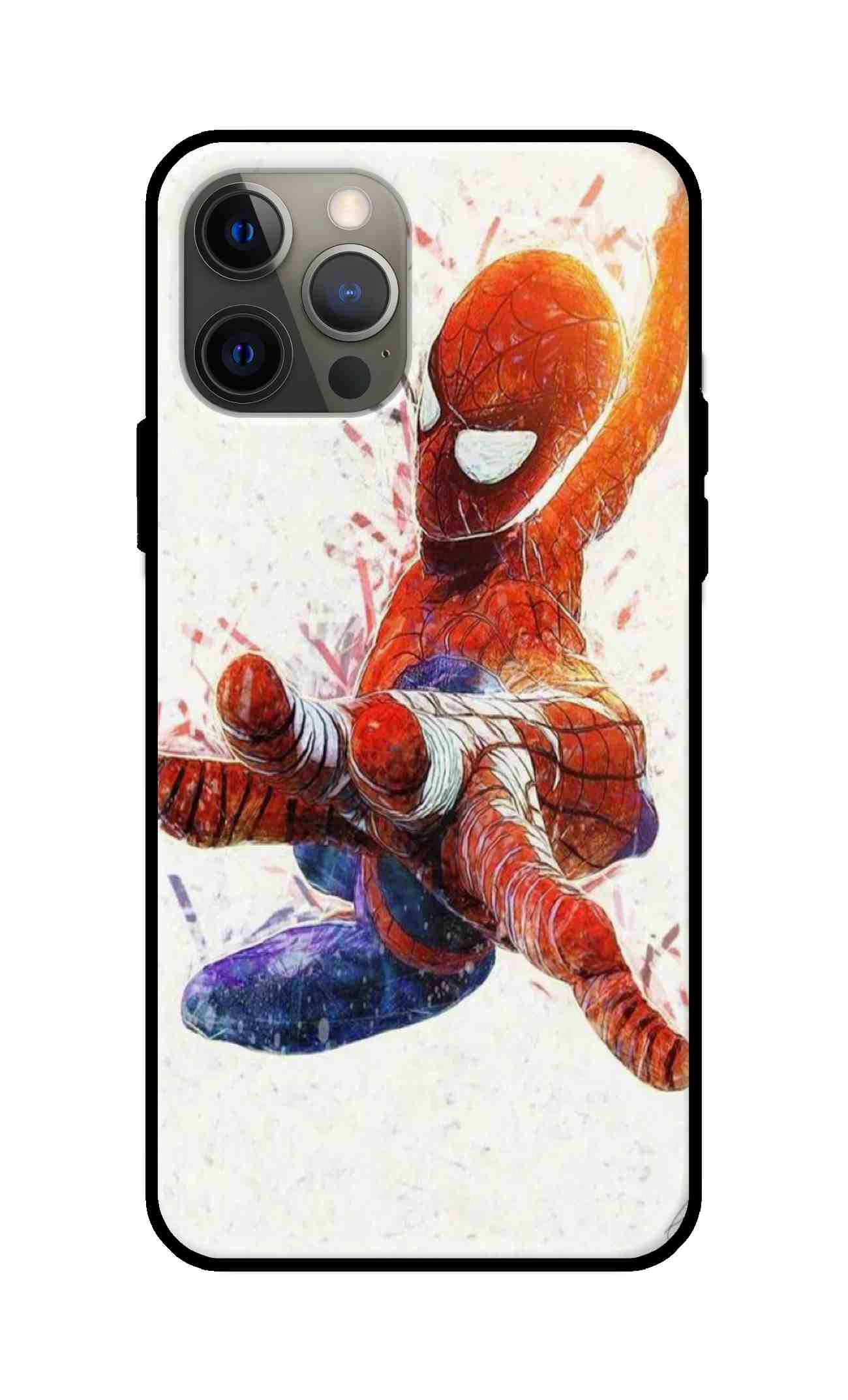 Spiderman  Glass back cover