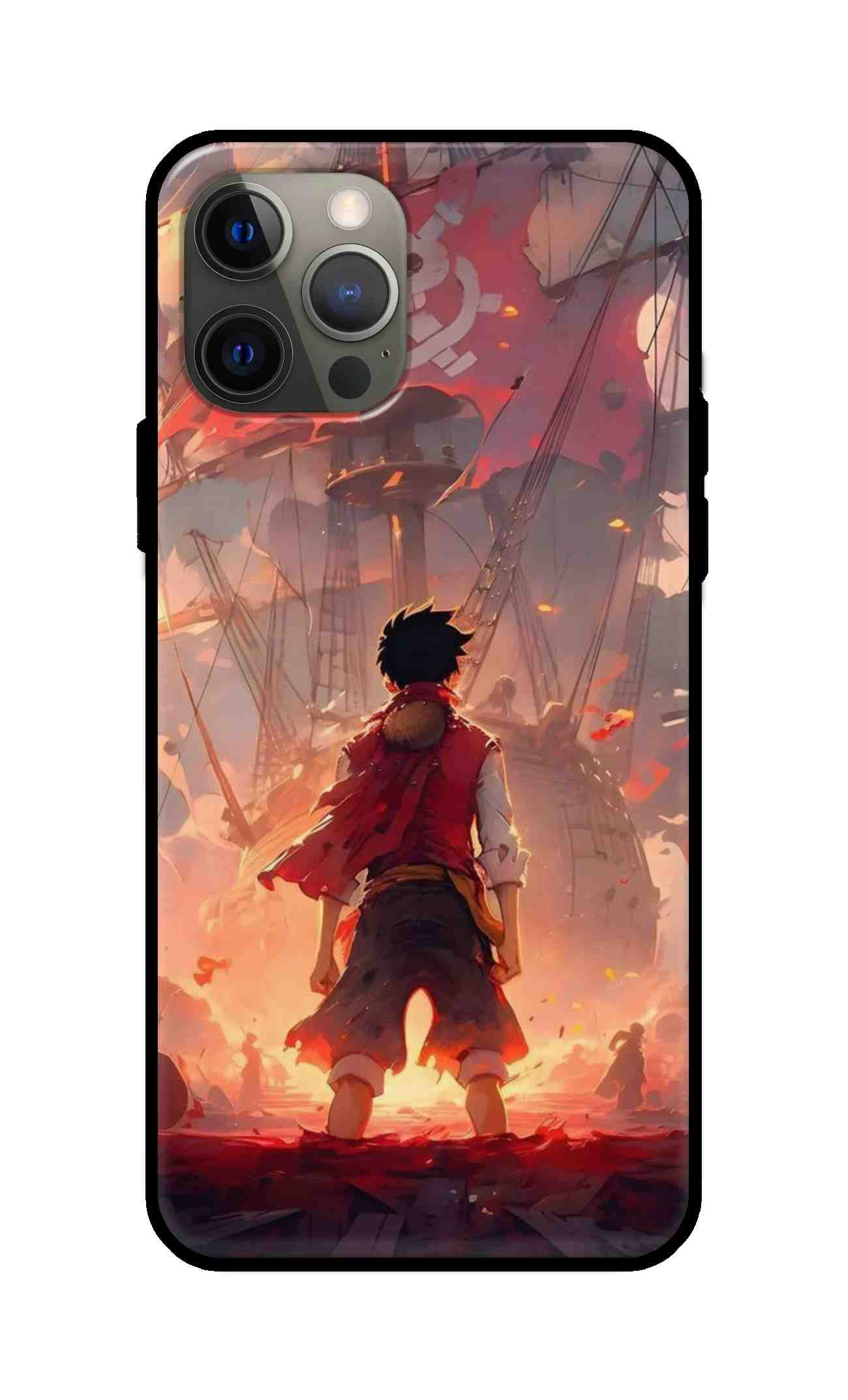 Monkey Luffy  Glass Back Cover