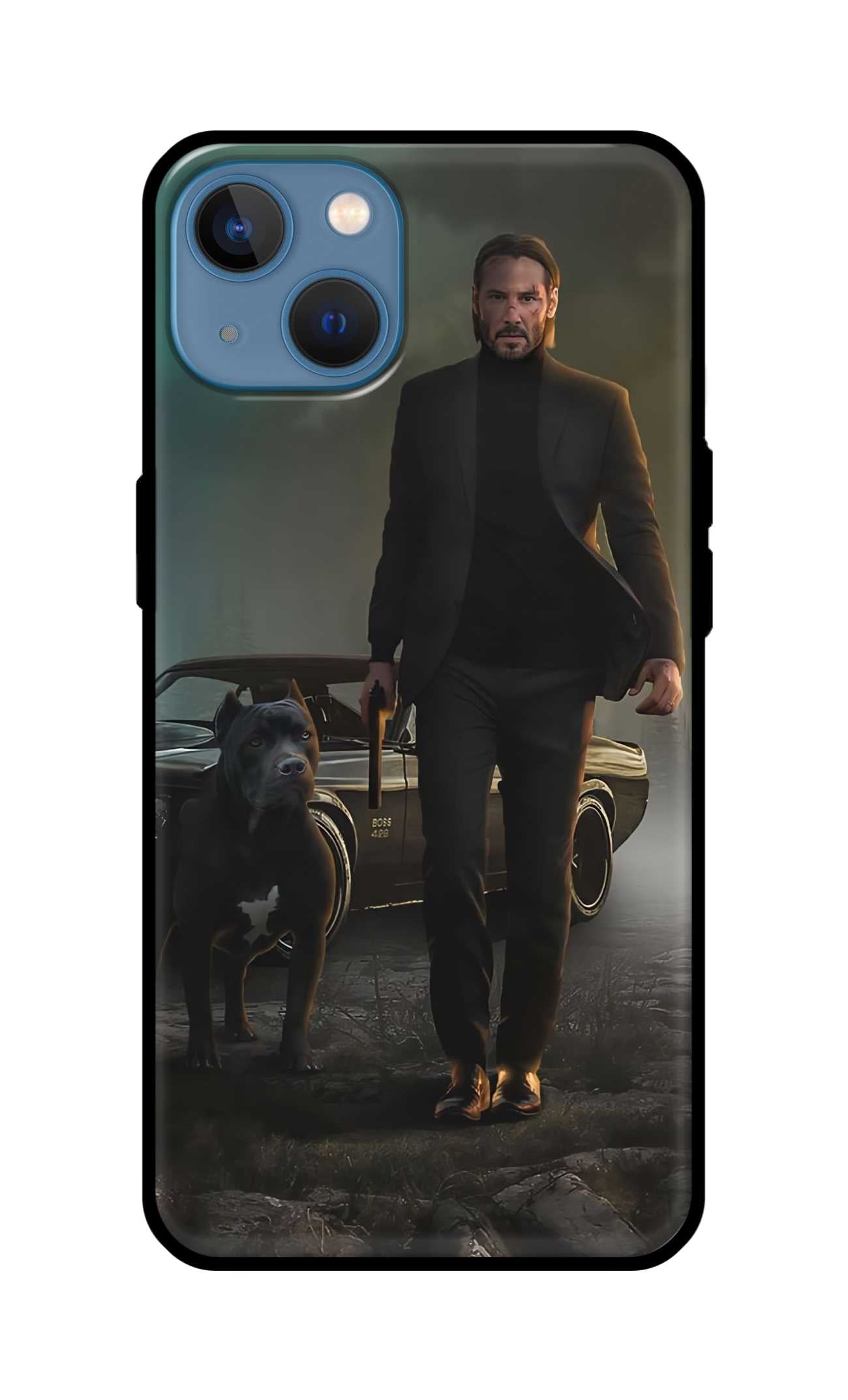 John wick Glass Back Cover