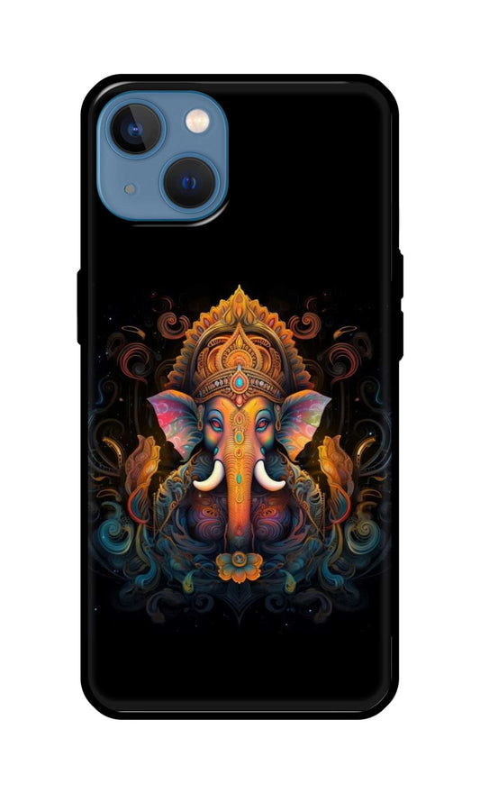 Ganesh ji Glass Back Cover