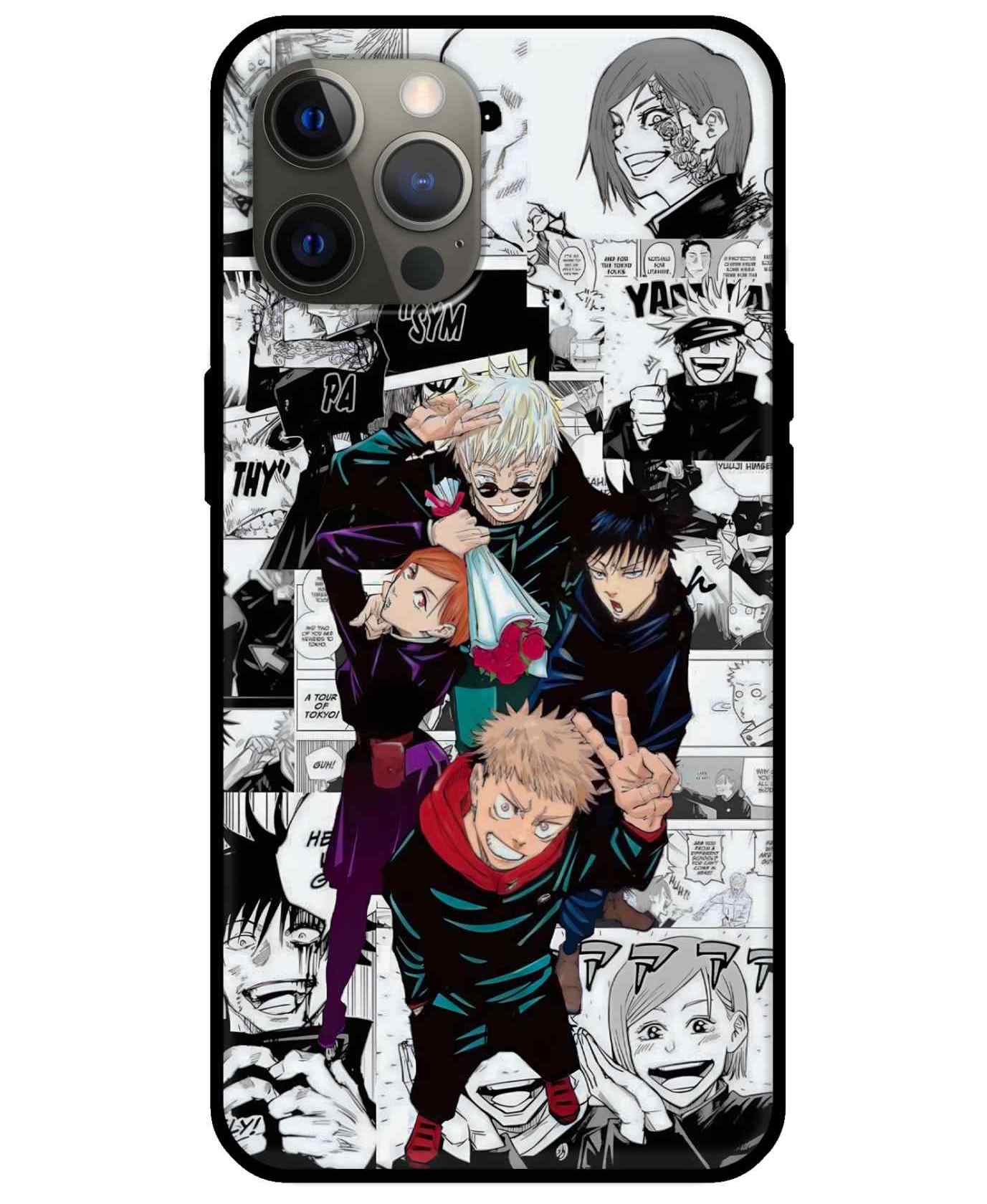 Jujutsu Kaisen characters Glass Back Cover