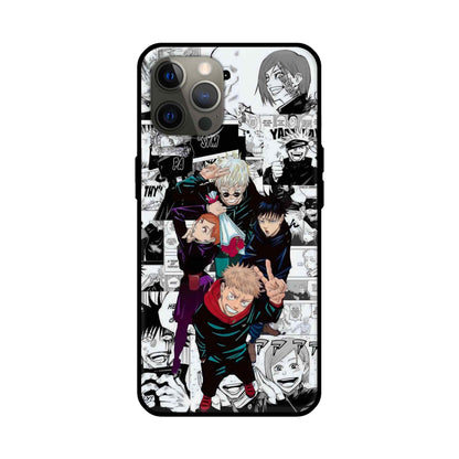 Jujutsu Kaisen characters Glass Back Cover