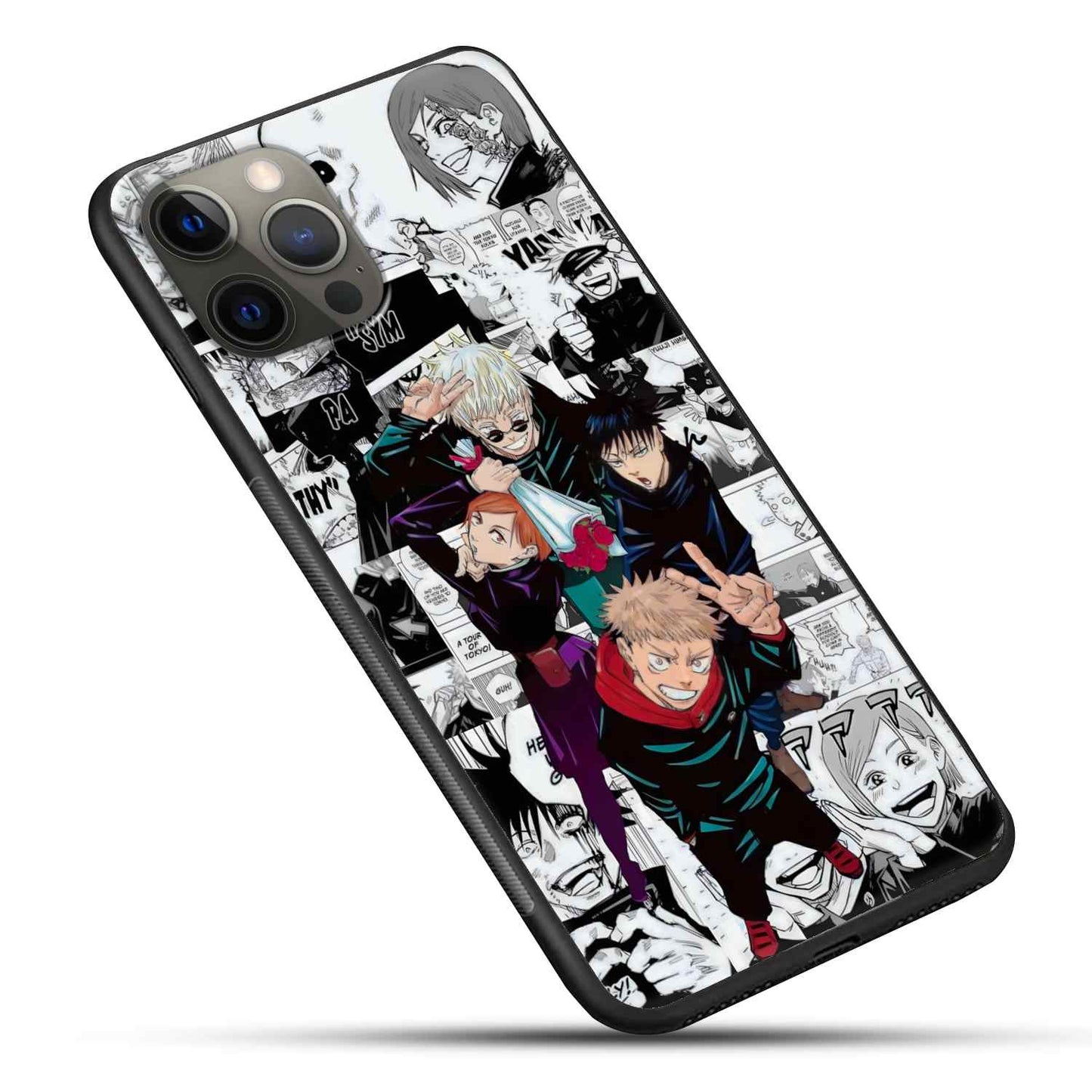 Jujutsu Kaisen characters Glass Back Cover