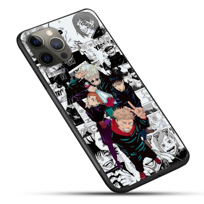 Jujutsu Kaisen characters Glass Back Cover