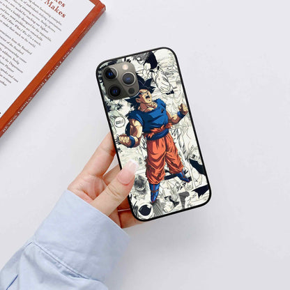 Goku Dragon ballz Glass Back Cover