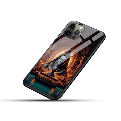 Shiv Ji Glass Back Cover