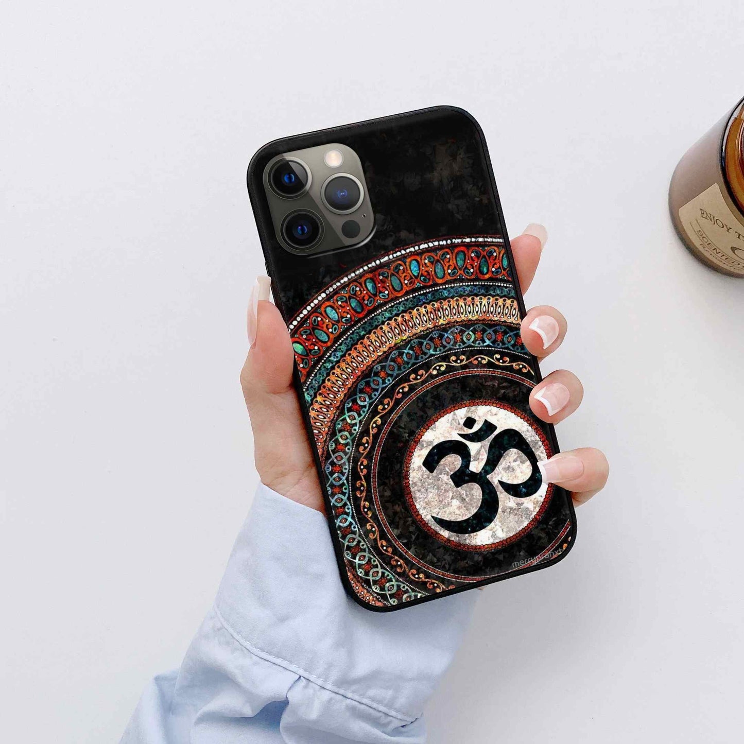 Om  Glass Back Cover