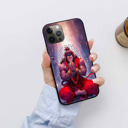 Hanuman Ji  Glass Back Cover