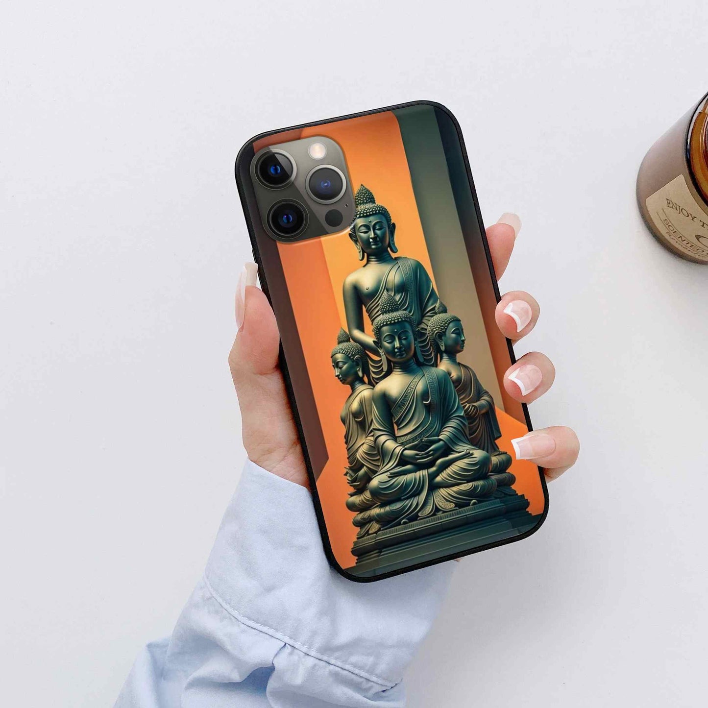 Buddha Glass Back Cover