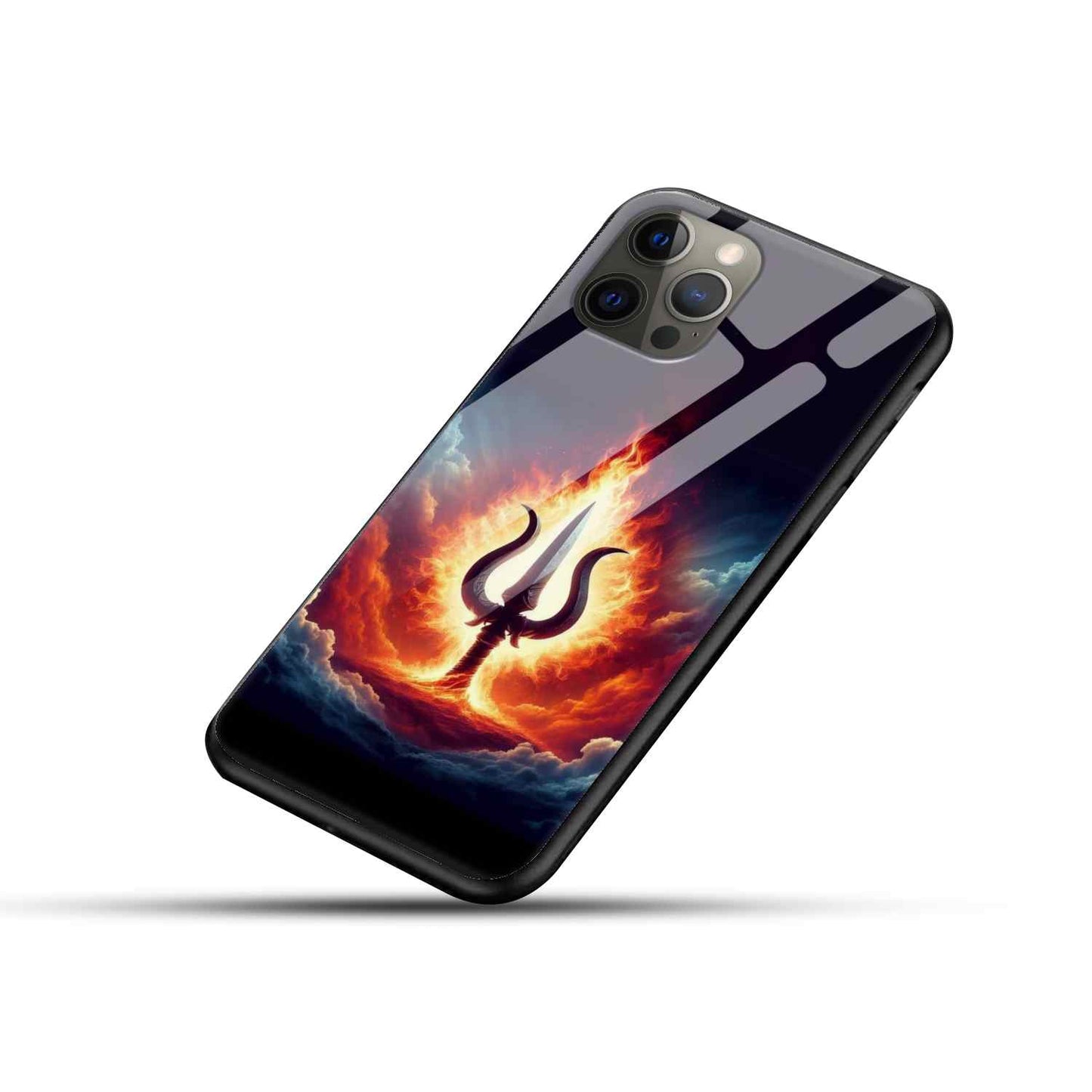 Shiv Ji Glass Back Cover