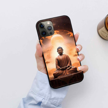 Buddha ji Glass Back Cover