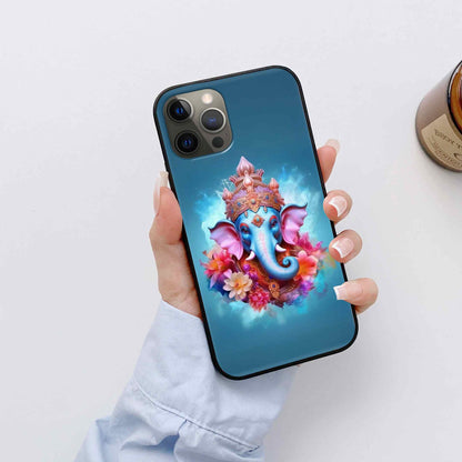 Ganesh ji Glass Back Cover