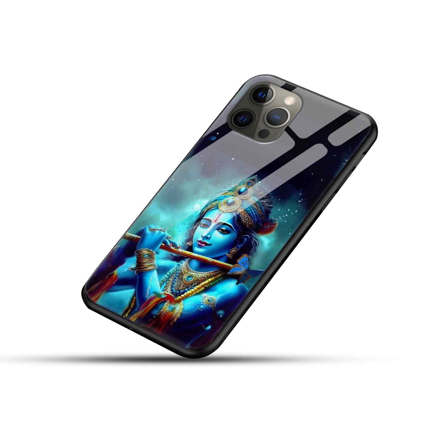 Shree krishna ji Glass Back Cover