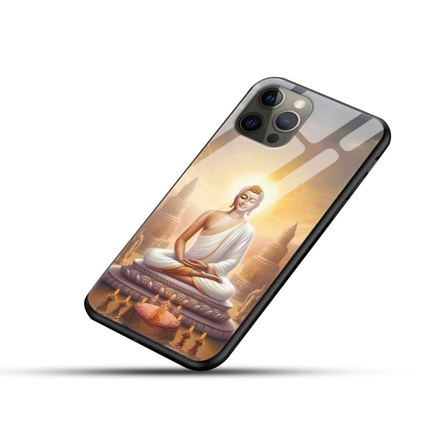 Buddha Glass Back Cover