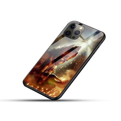 Hanuman Ji  Glass Back Cover