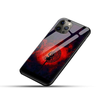 Shiv ji Glass Back Cover