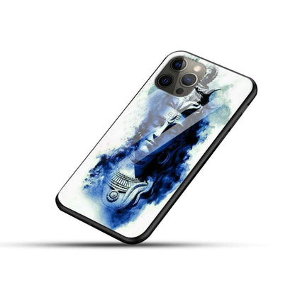 Shiv ji Glass Back Cover