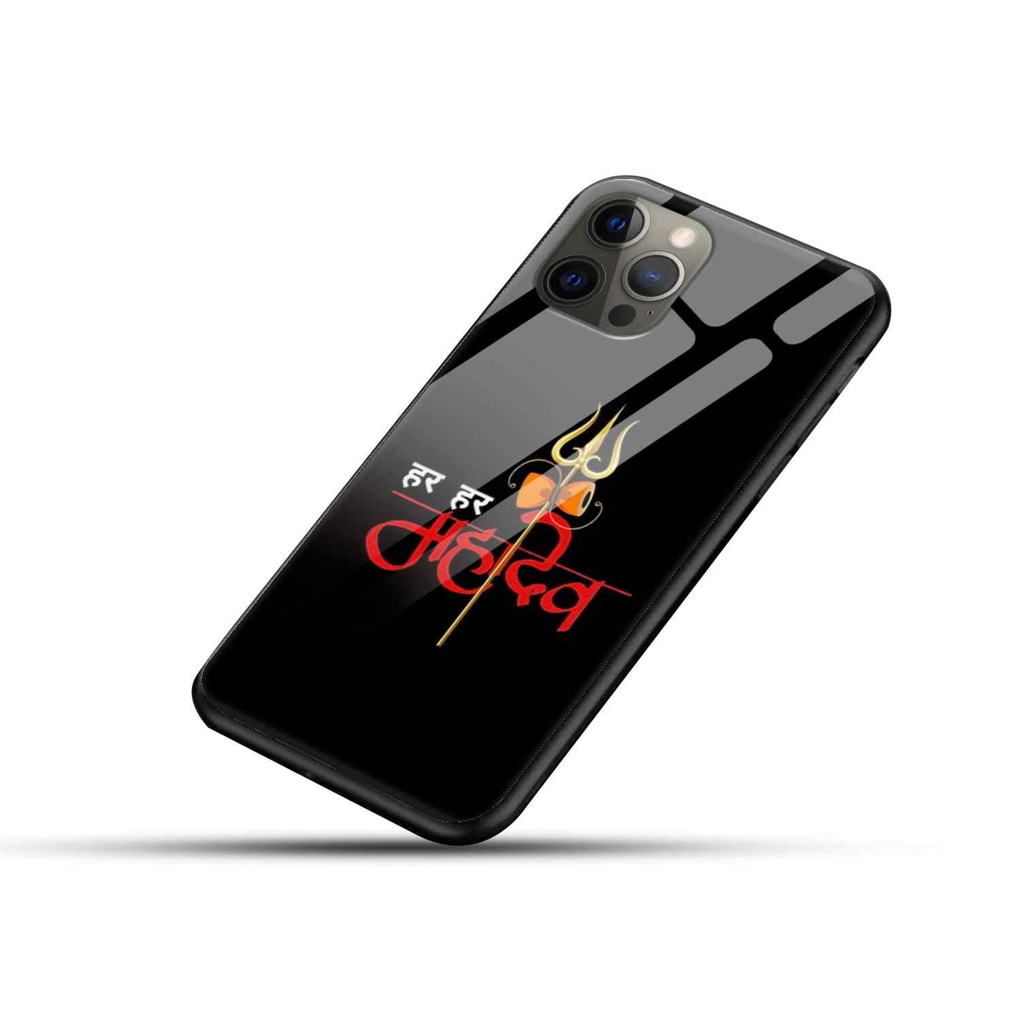 shiv ji Glass Back Cover