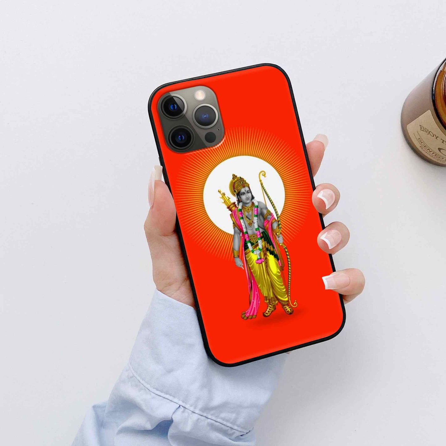 Ram ji Glass Back Cover