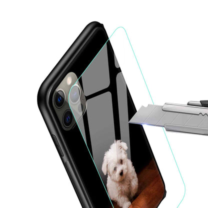 Puppy Glass Back Cover