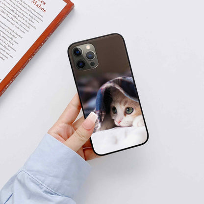 Cat Glass Back Cover