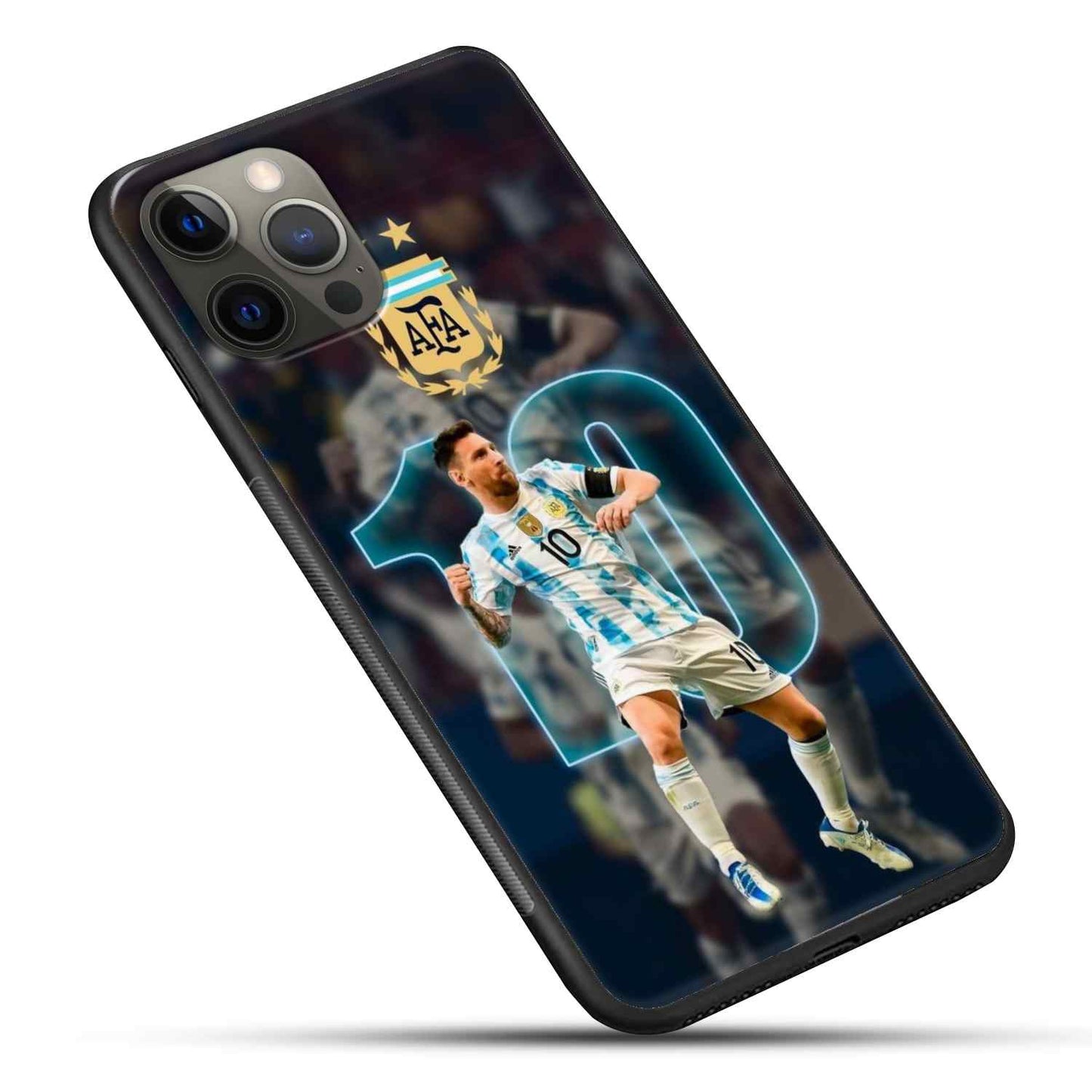 Messi Glass back cover