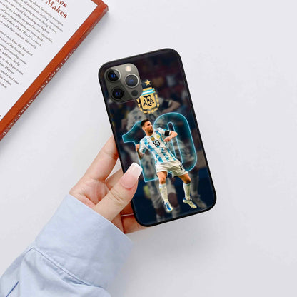 Messi Glass back cover