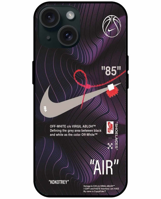 Off-White x Nike Inspired iPhone Case – Streetwear Aesthetic