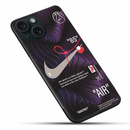 Off-White x Nike Inspired iPhone Case – Streetwear Aesthetic