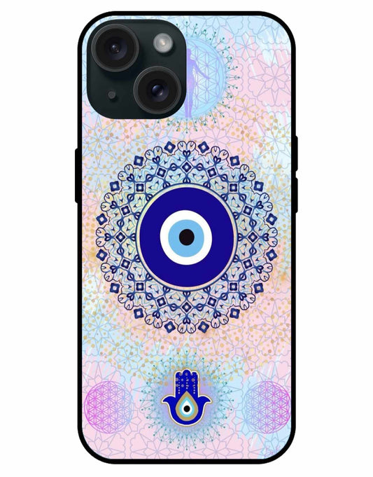 Evil Eye Phone Case – Blue Aesthetic, Protective & Trendy
