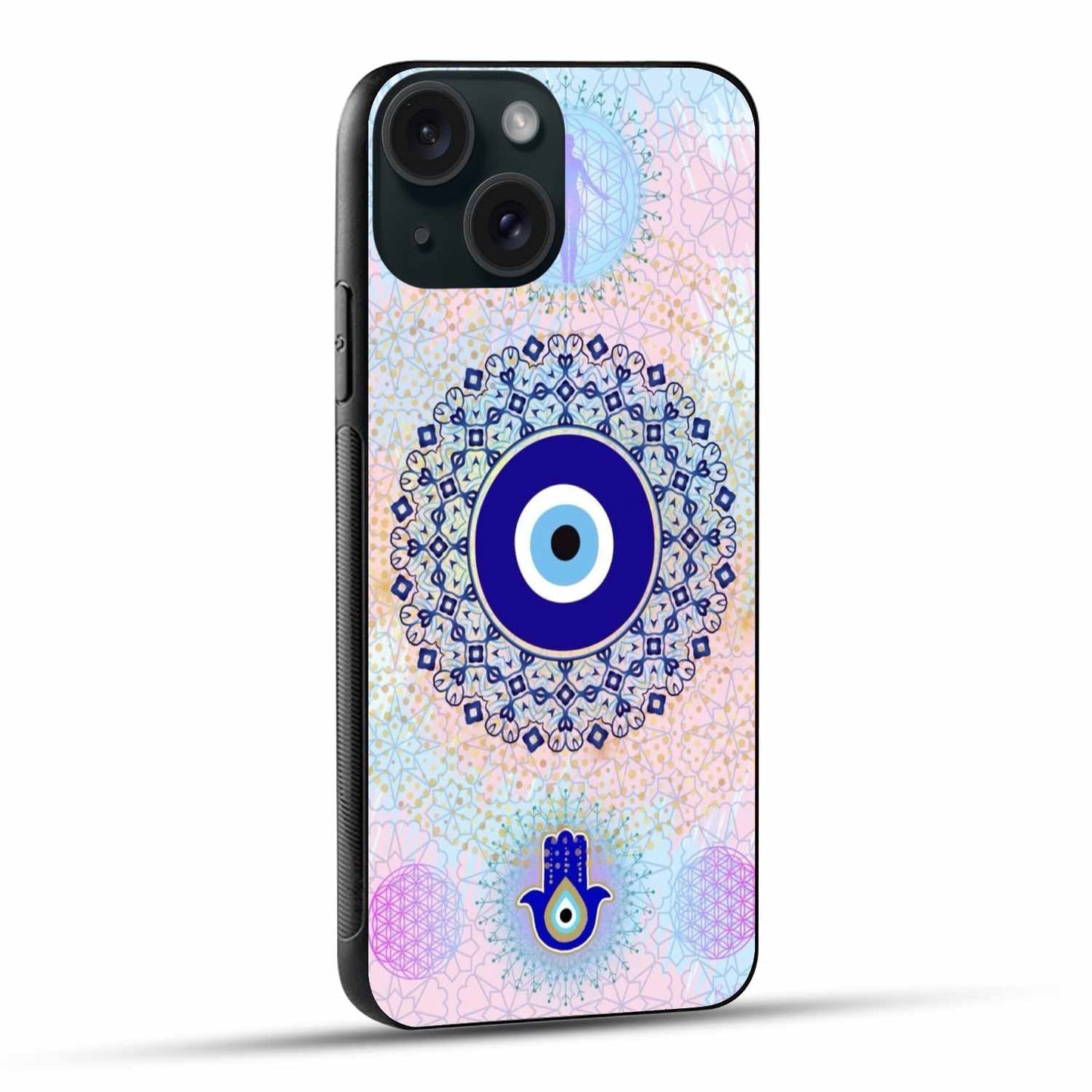 Evil Eye Phone Case – Blue Aesthetic, Protective & Trendy