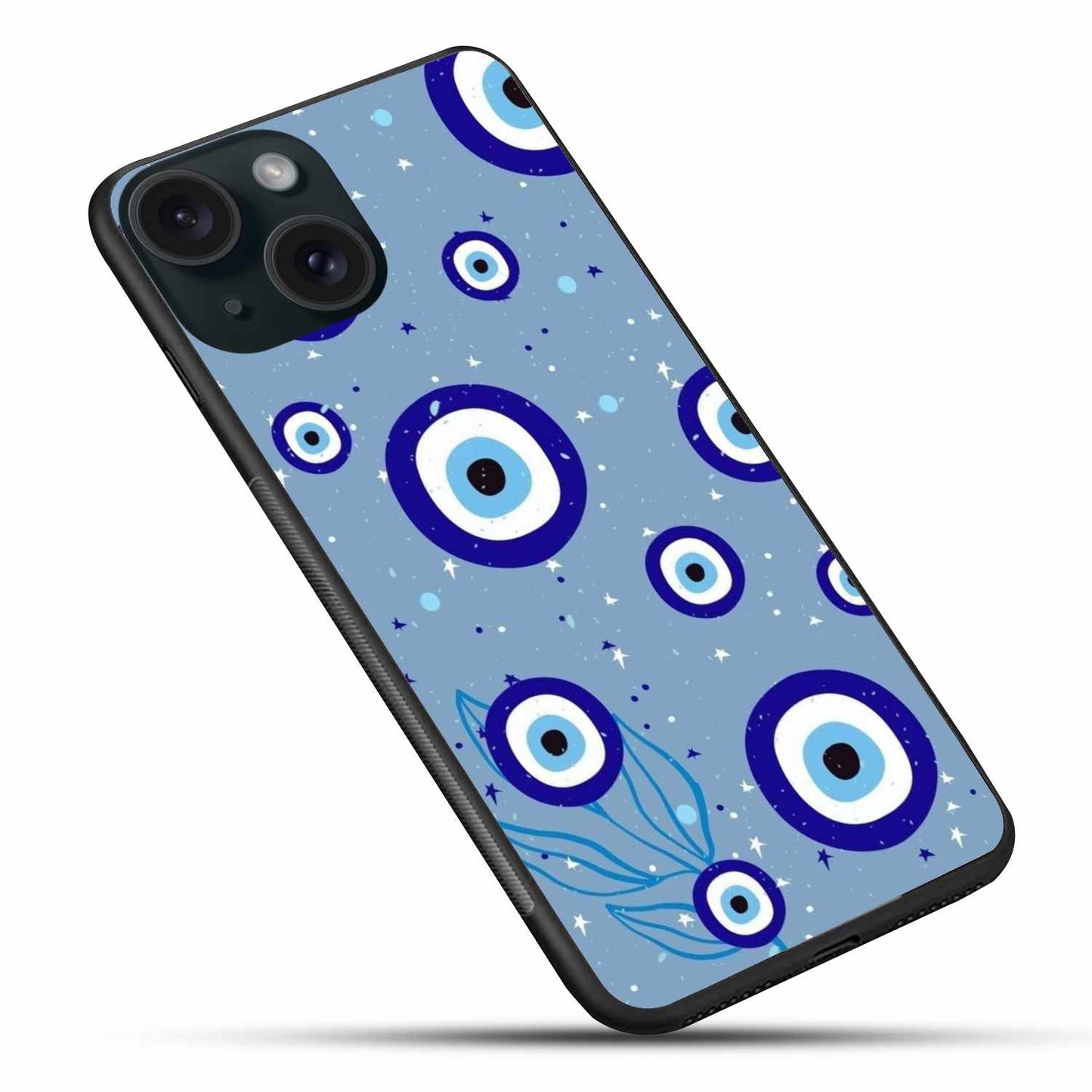 Stylish Evil Eye iPhone Case – Protect Your Phone with Elegance