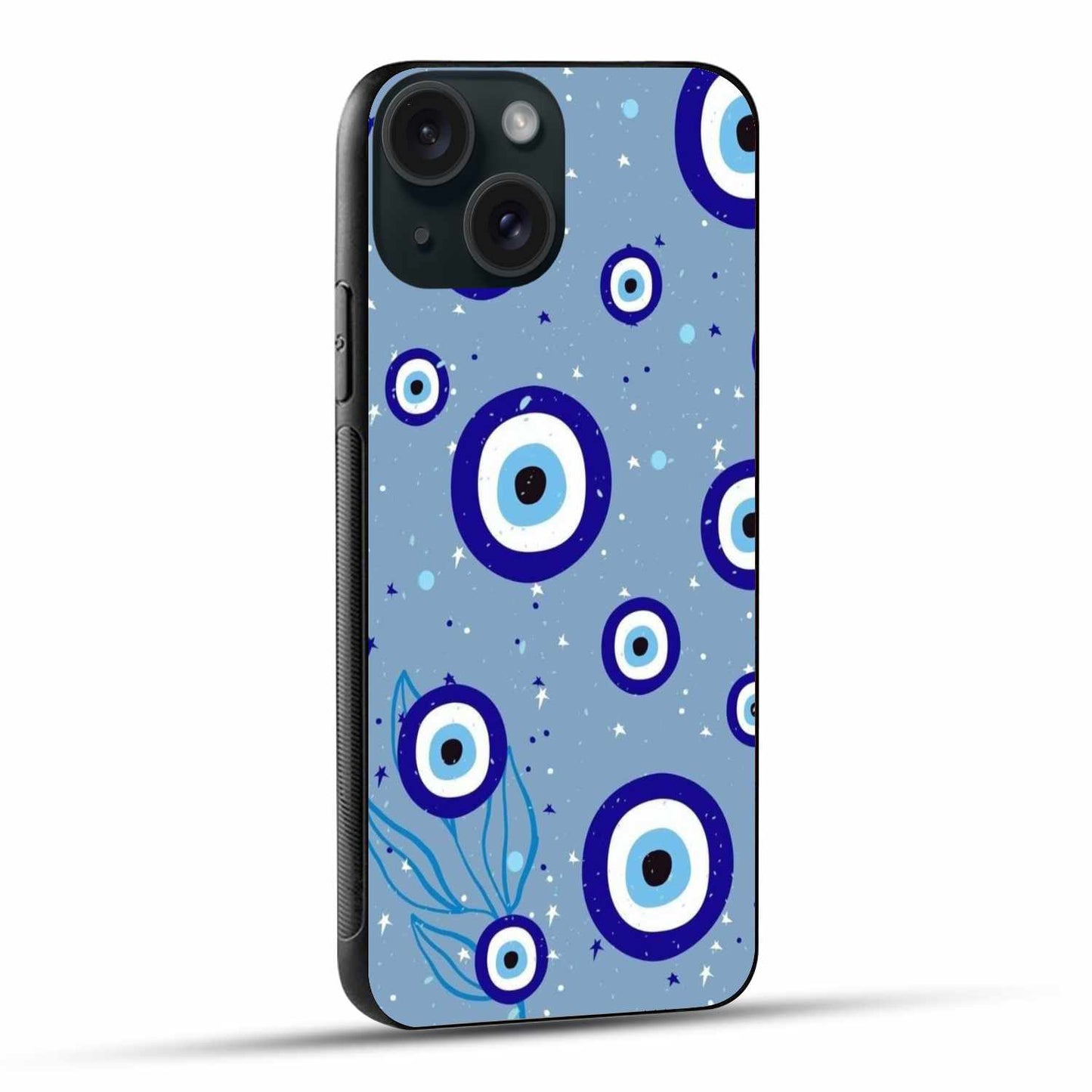 Stylish Evil Eye iPhone Case – Protect Your Phone with Elegance