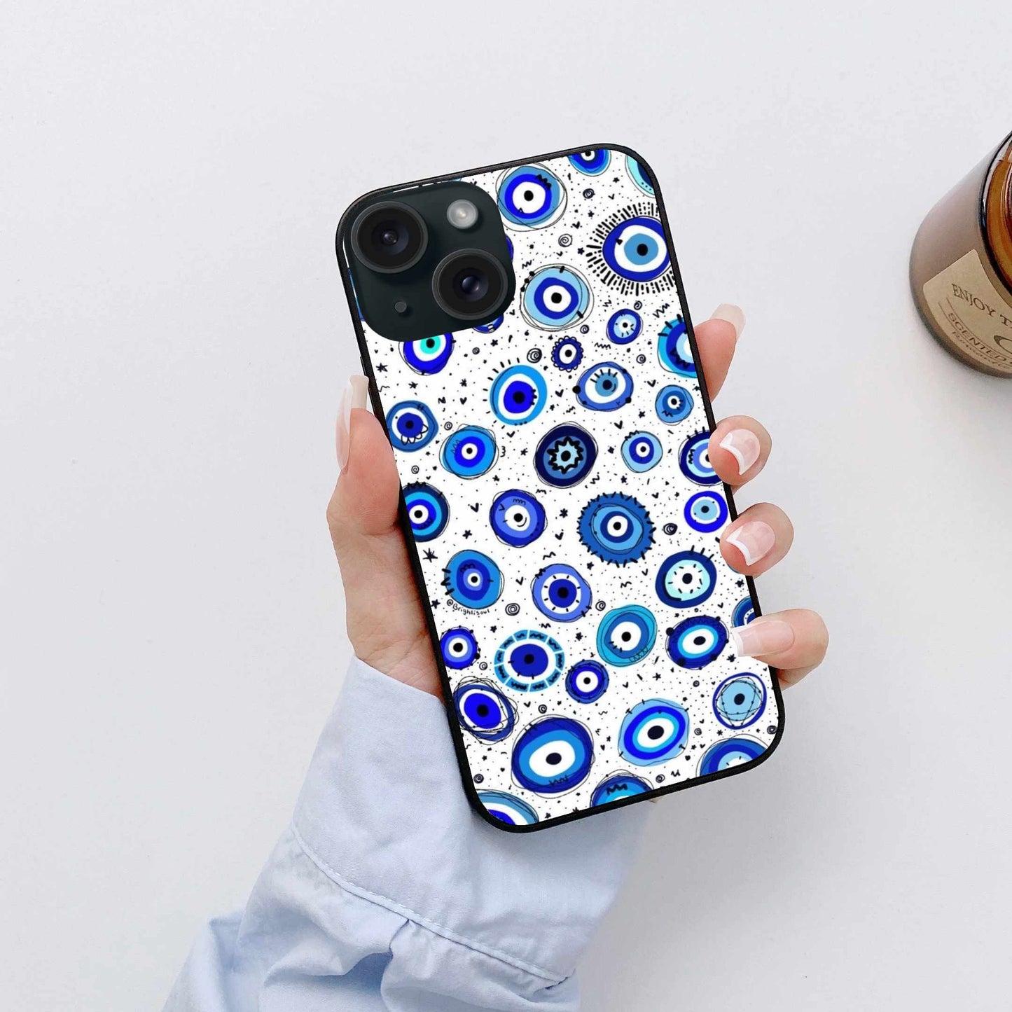 Playful Evil Eye iPhone Case – Bold Design for Style & Protection