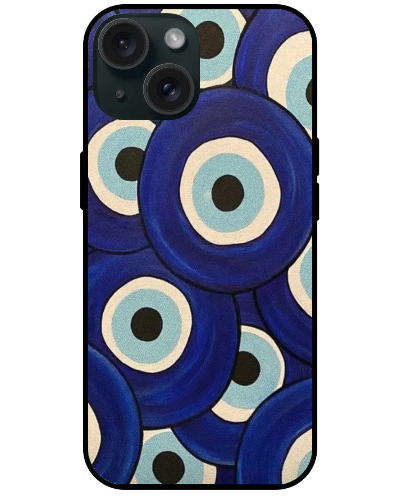 Bold Evil Eye iPhone Case – Minimalist Protection with a Striking Design