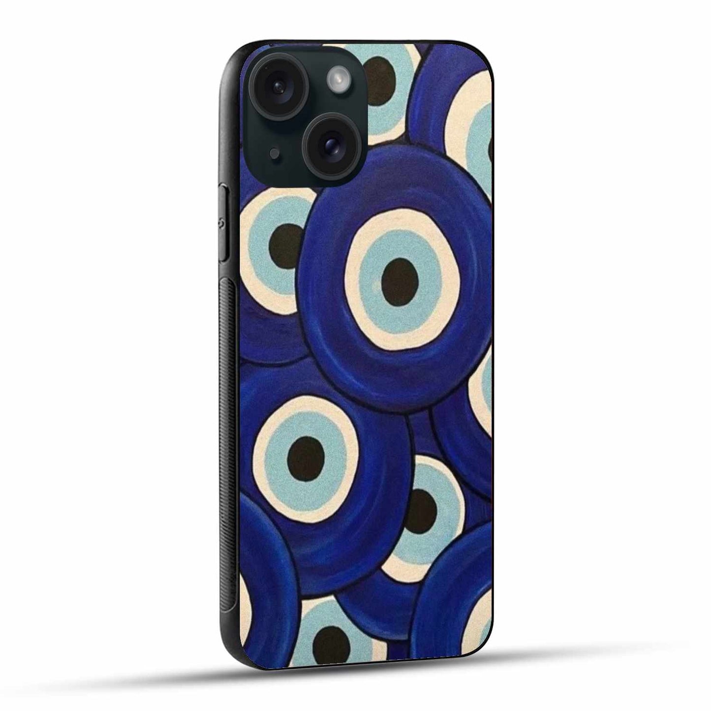 Bold Evil Eye iPhone Case – Minimalist Protection with a Striking Design