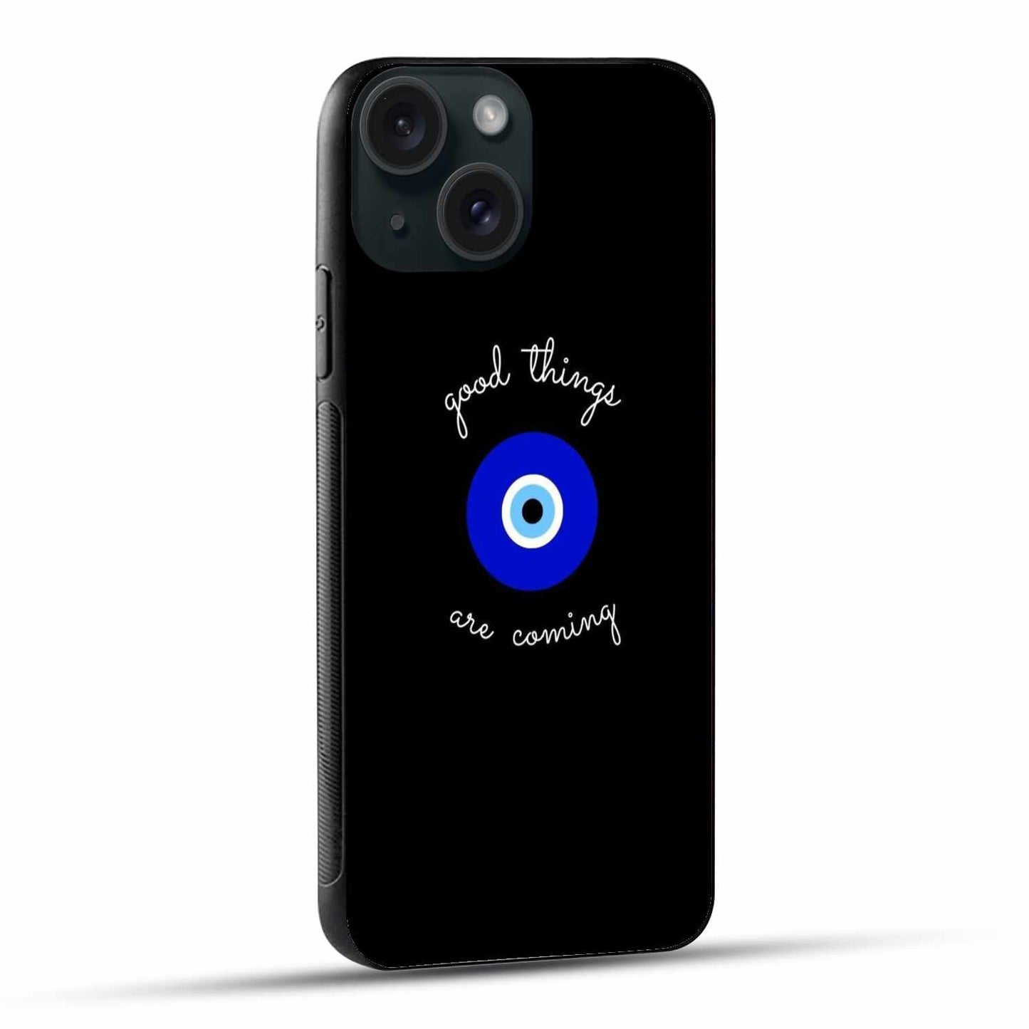 Good Things Are Coming iPhone Case – Positive Vibes & Evil Eye Protection