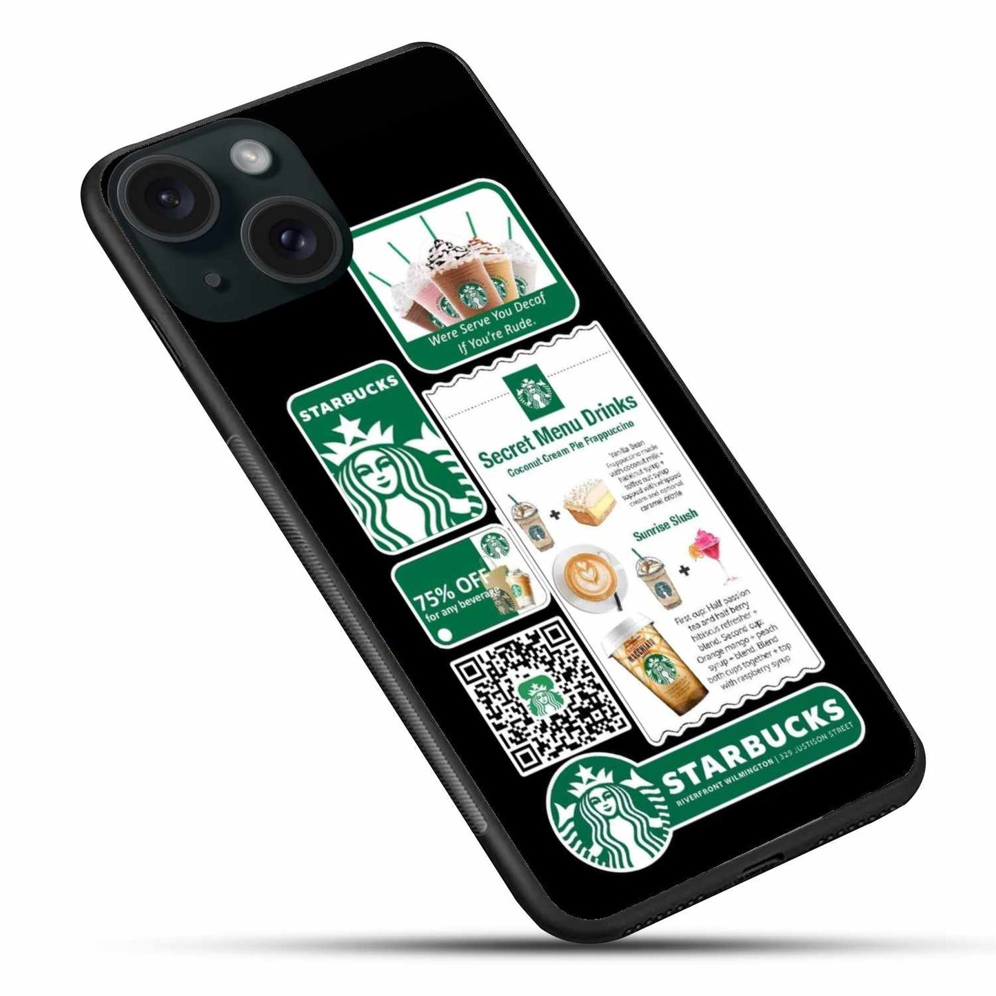Starbucks Secret Menu Original glass Cover