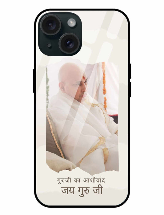 Jai Guruji Blessings iPhone Cover – Divine Protection