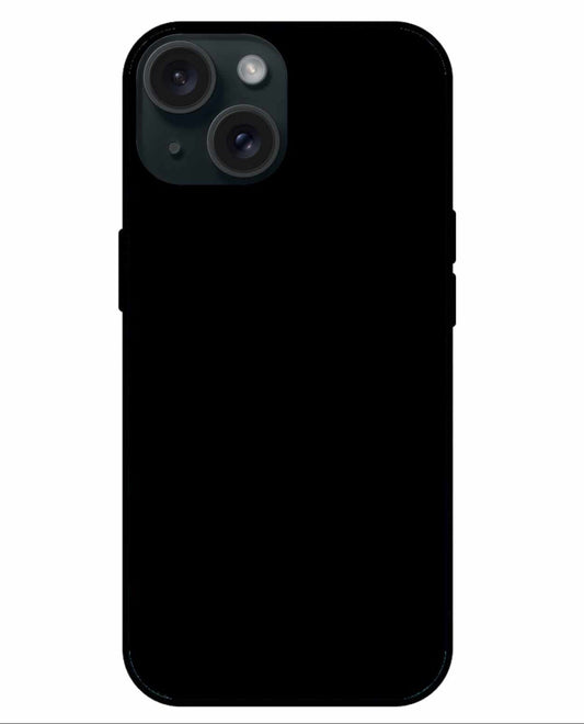 Dark Black Finish Glass Case- Mate Black