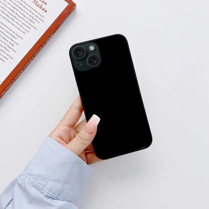 Dark Black Finish Glass Case- Mate Black