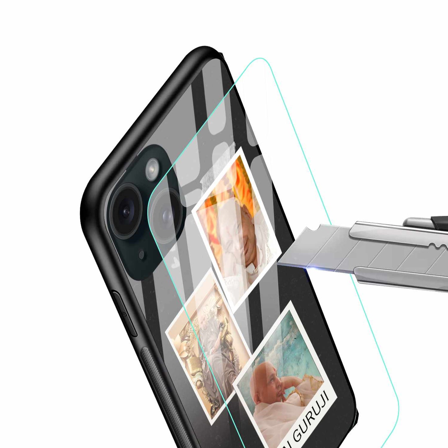 Jai Guruji Spiritual iPhone  Cover – Divine Blessings Design